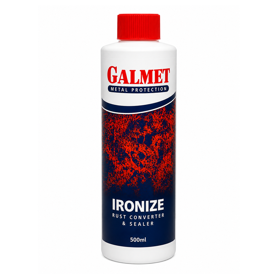 GALMET Cold Galvanising Ironize Rust Converter & Sealer 500ml