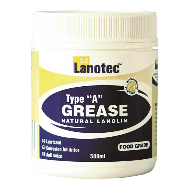 LANOTEC Type A Grease 500ml Food Grade Lubricant Non Conductive Anti Seize