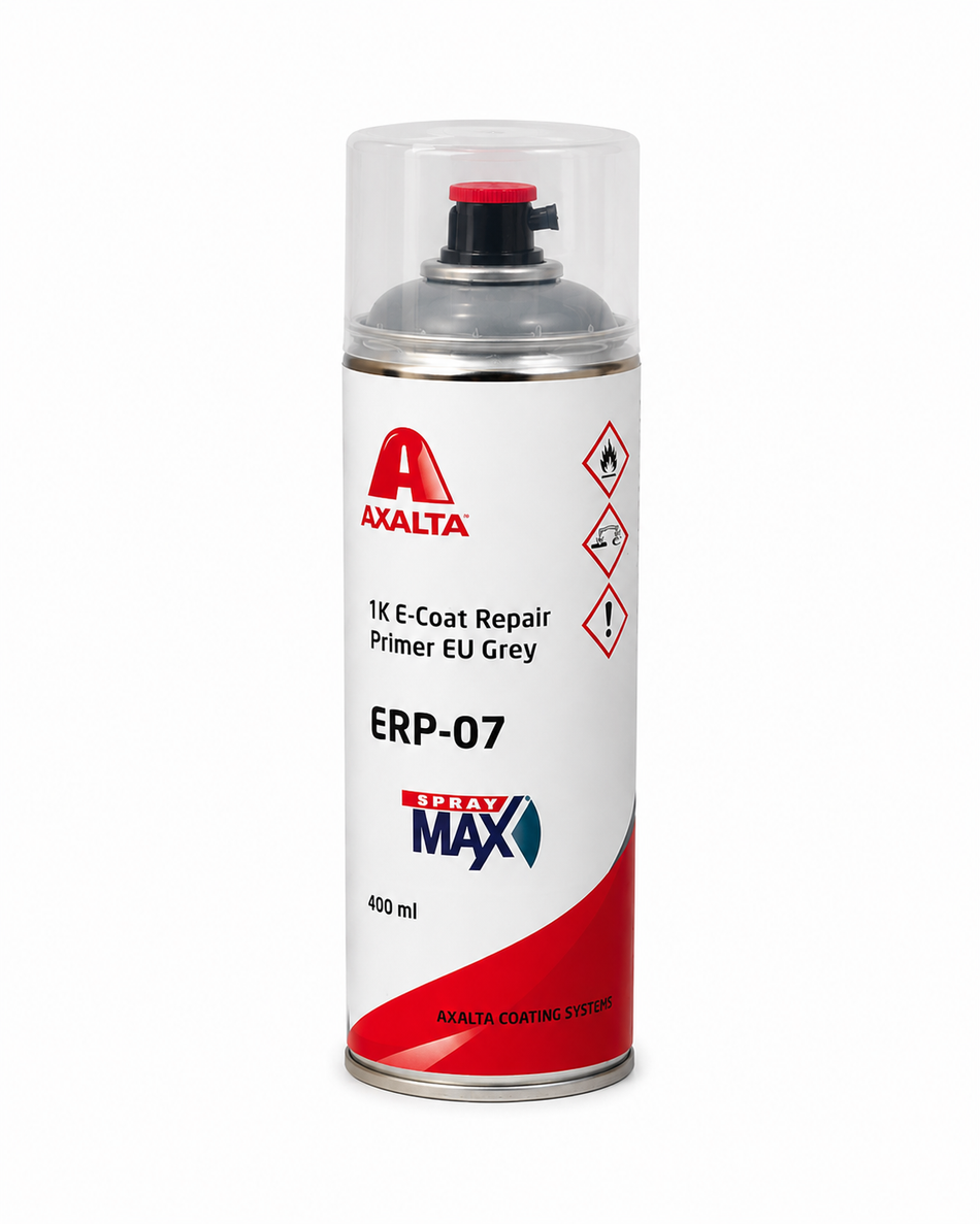 AXALTA 1K E-Coat OEM Automotive Repair Primer ERP-07 EU Grey 400ml Aerosol