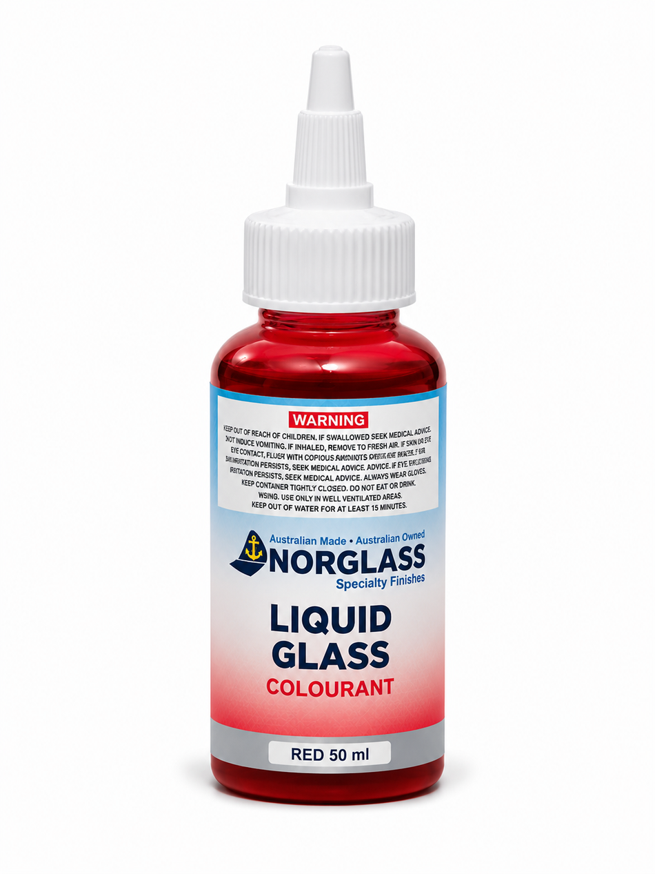 NORGLASS Liquid Glass Colourant Red 50ml