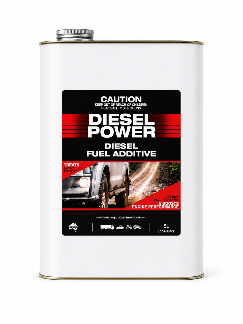 CHEMTECH Diesel Power Fuel Additive 5L Fuel System Cleaner & Performance Improver
