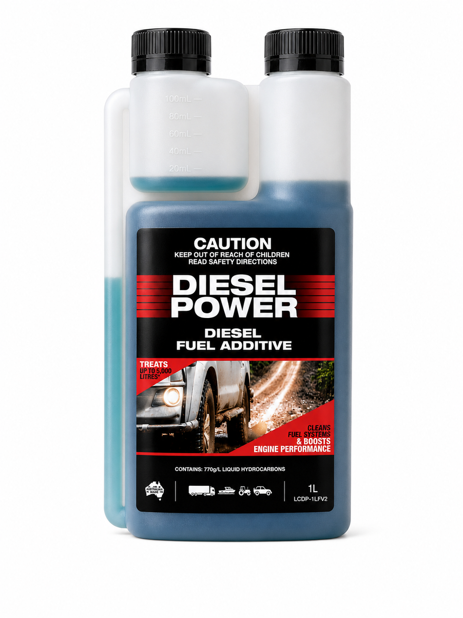CHEMTECH Diesel Power Fuel Additive 1L Fuel System Cleaner & Performance Improver