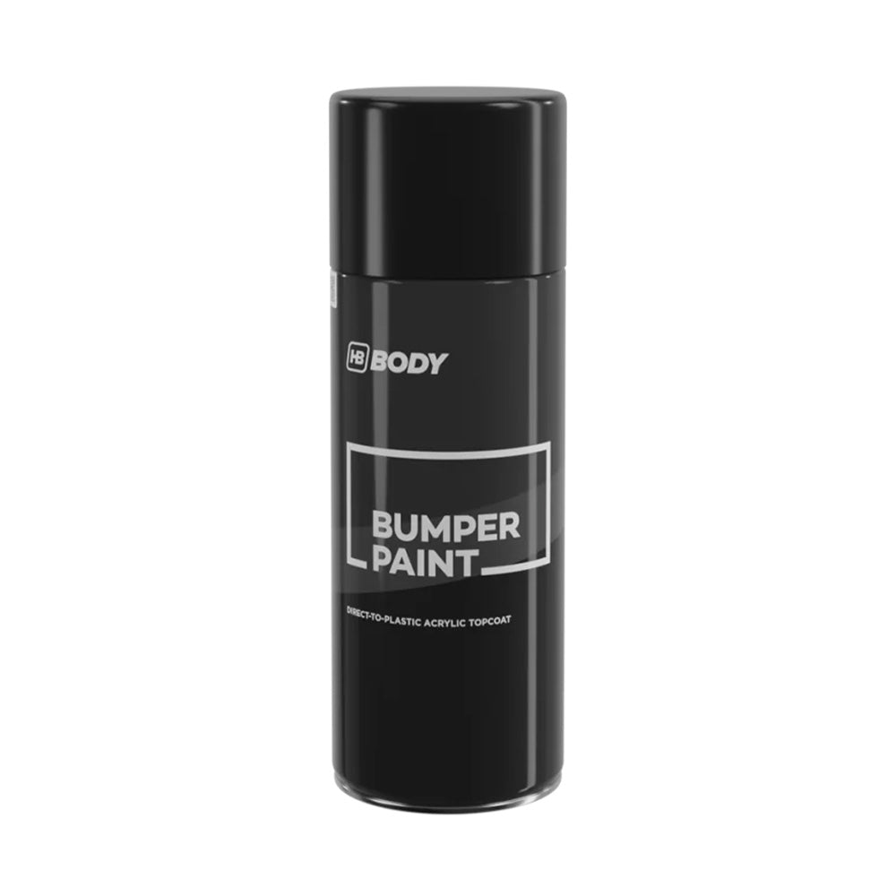 HB Body 513 Bumper Spray Paint 400ml Black Aerosol Acrylic Fast Drying Primerless