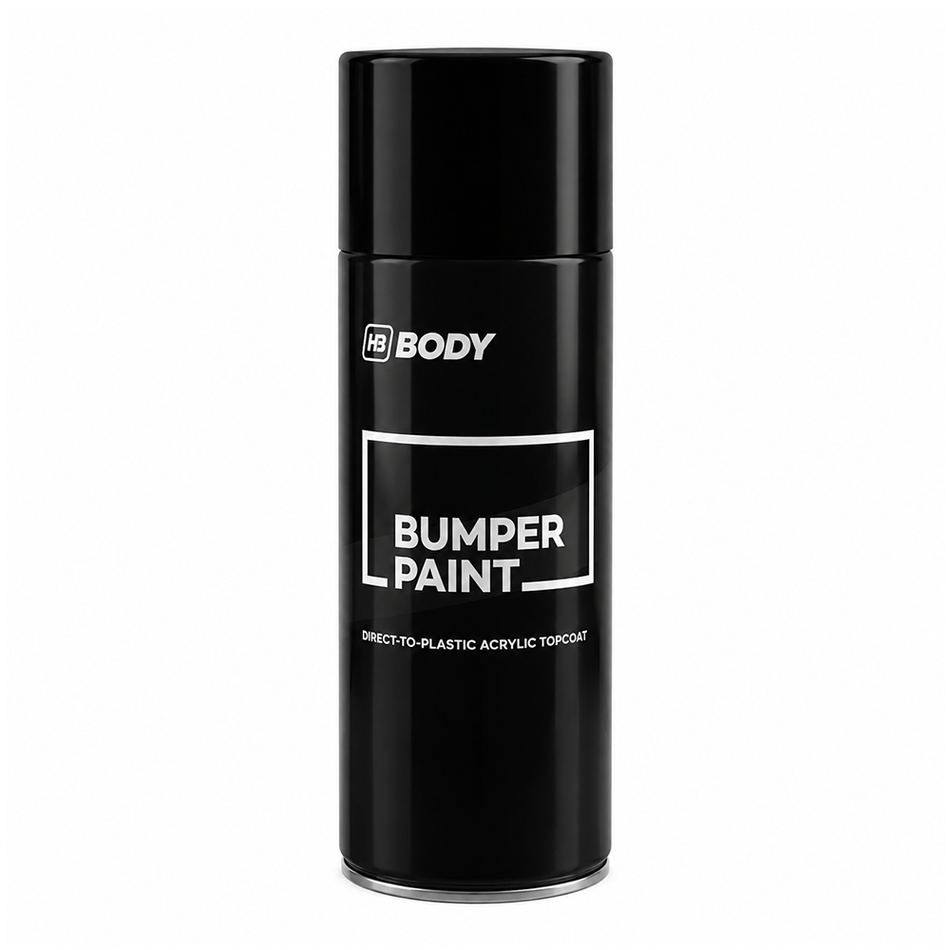 HB BODY 513 Bumper Spray Paint Black 400g Primerless Acrylic Aerosol