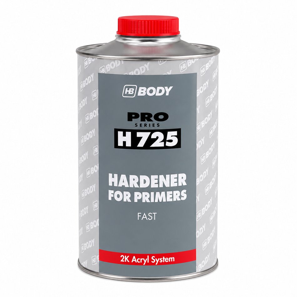 HB BODY H725 Fast Hardener For Primers 1L 2K Isocyanate Hardener