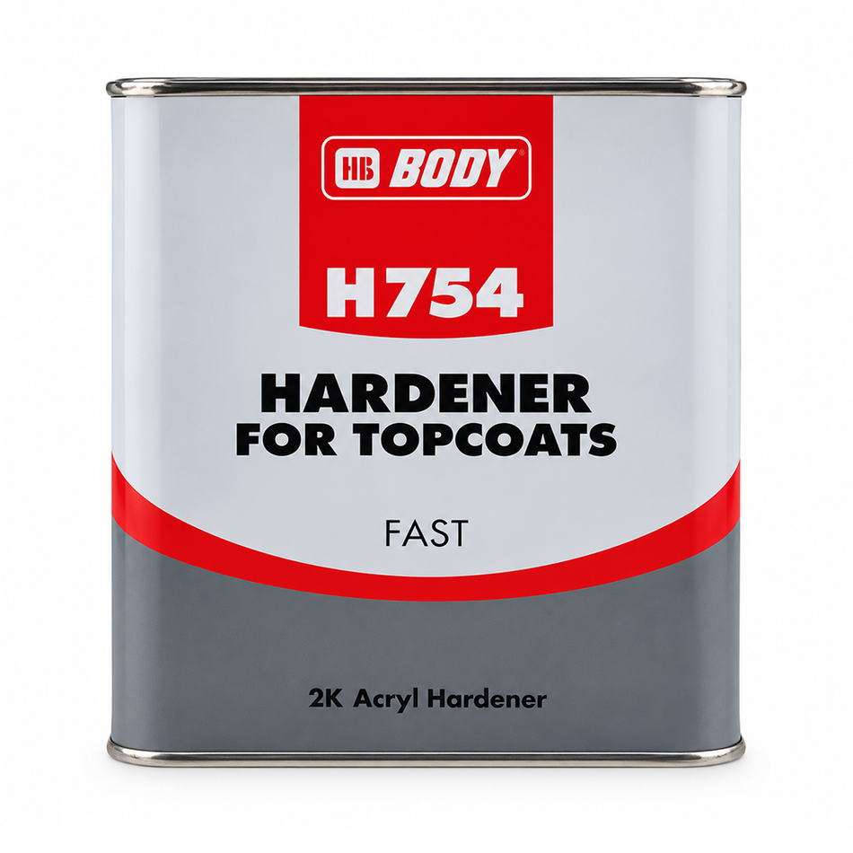 HB BODY 754 Fast Hardener 2.5L for Automotive 2K Coatings