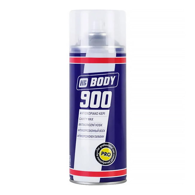 HB BODY 900 Cavity Wax 400ml Brown Aerosol Spray Anticorrosion Protection