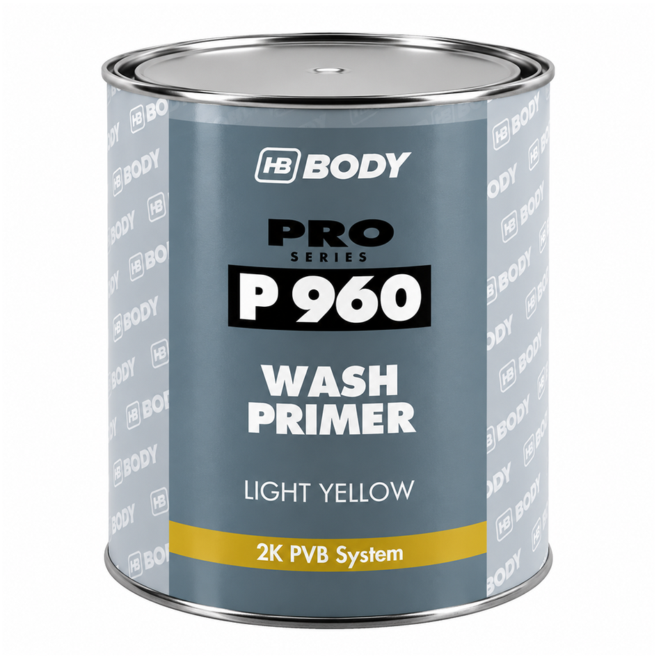 HB BODY P960 Wash Primer 1L 2K Automotive Metal Etch Primer
