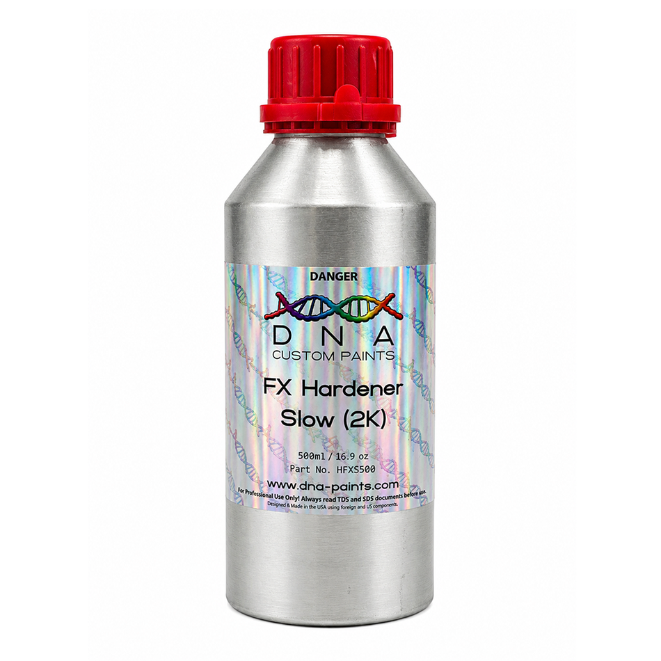DNA FX Slow Hardener 500ml 2K Automotive Clear Coat Hardener