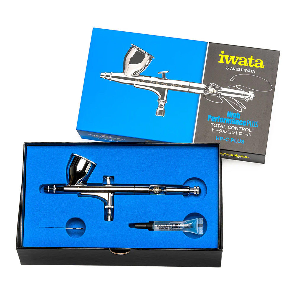 ANEST IWATA HP-C PLUS High Performance Total Control Airbrush 0.3mm Nozzle