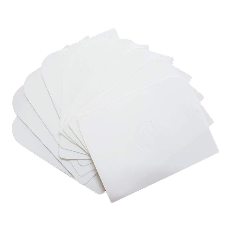 GPI White Plastic Putty Filler Bog Applicators Nylon Flexible x 10 Pack