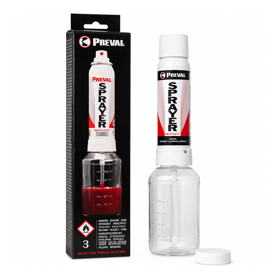 PREVAL Professional Portable Paint Spray System Complete Unit 55g