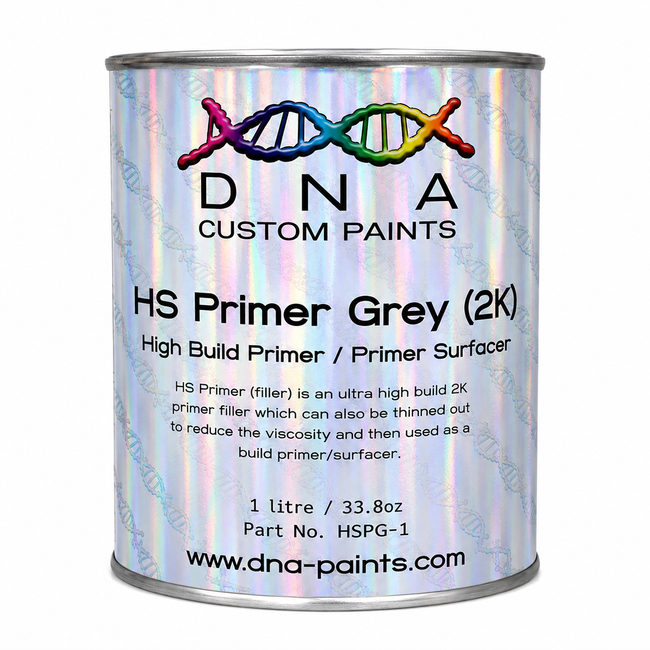 DNA HS Primer Filler Grey 1L High Build Automotive Primer