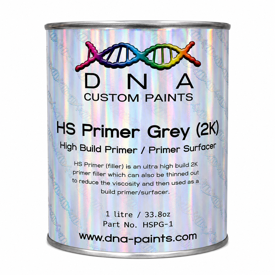 DNA HS Primer Filler Grey 1L High Build Automotive Primer