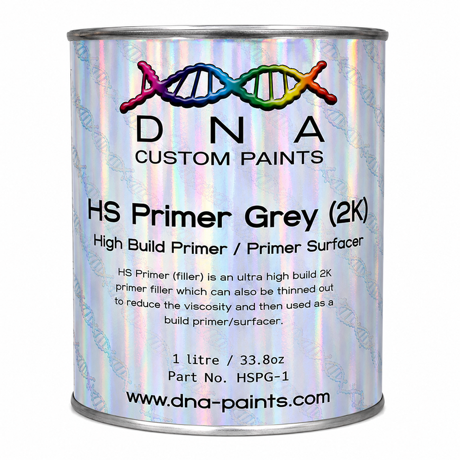 DNA HS Primer Filler Grey 1L High Build Automotive Primer