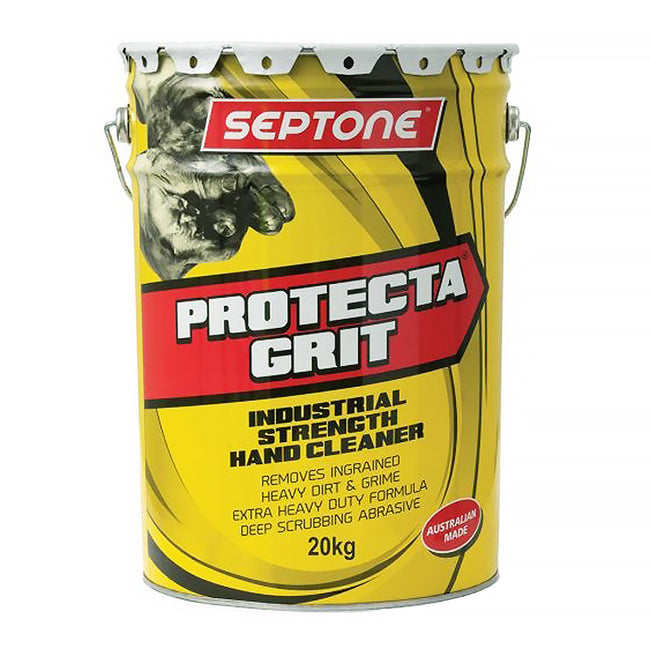 SEPTONE Protecta Grit Heavy Duty Workshop Hand Cleaner 20kg Drum