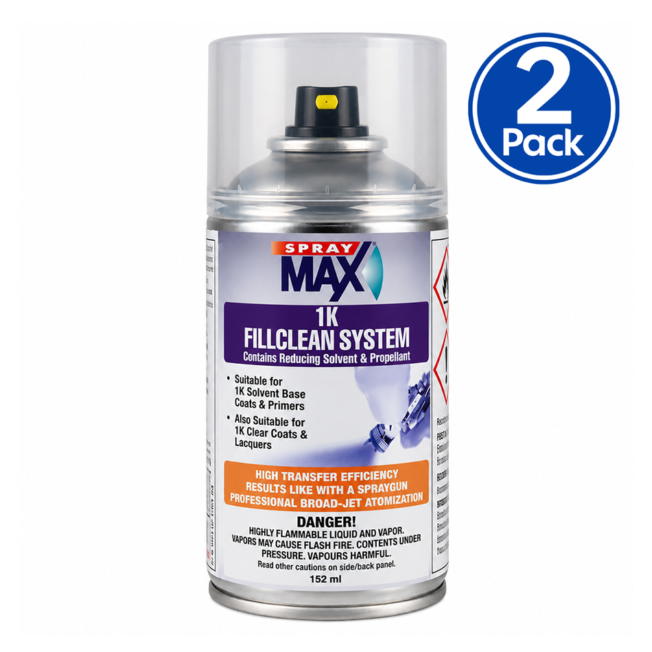 Custom Mixed 1K Touch Up Paint Aerosol 152ml Choose Your Colour 2 Pack