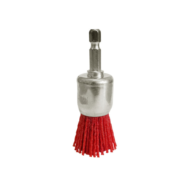 JOSCO 25mm Abrasive Nylon Cup Brush Drill Attachment