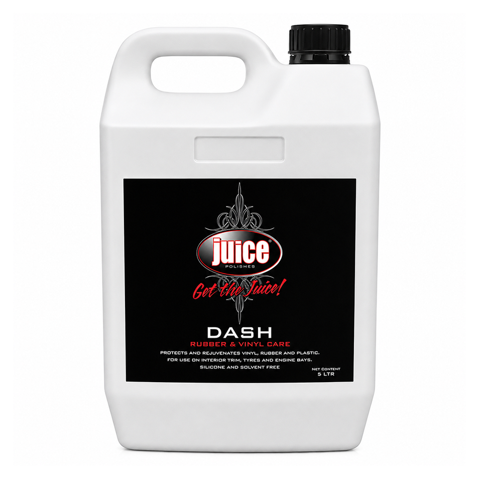 JUICE Dash Rubber Plastic Vinyl Automotive Cleaner & Protectant 5L