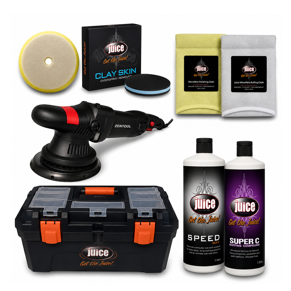 JUICE POLISHES Zentool Series 2 Dual Action Polisher Kit 21mm 150mm