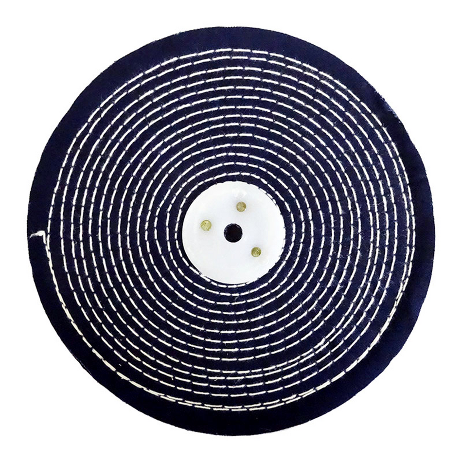 JOSCO Stitched Rag Buff 200mm x 50 Fold Metal Polishing