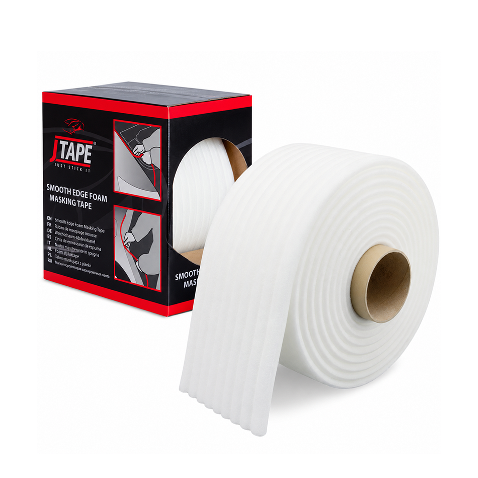 JTAPE Smooth Edge Foam Masking Tape 13mm x 50m
