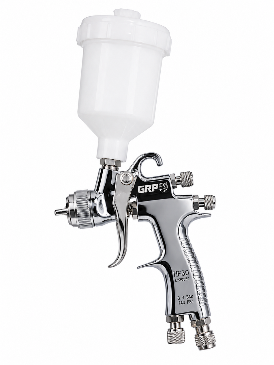 GRP K250 Mini Gravity Spray Gun 1.0mm Touch Up Spray Gun