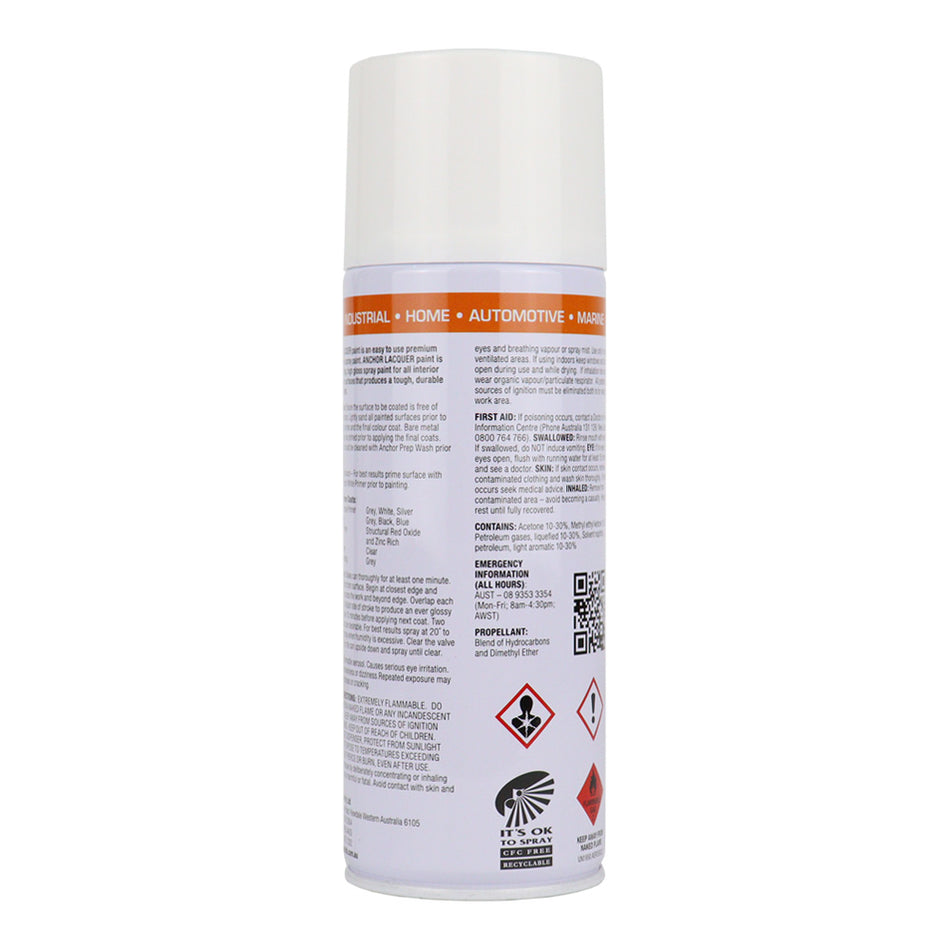 ANCHOR Lacquer Spray Paint Kawasaki Green 300gm Aerosol Quick Drying
