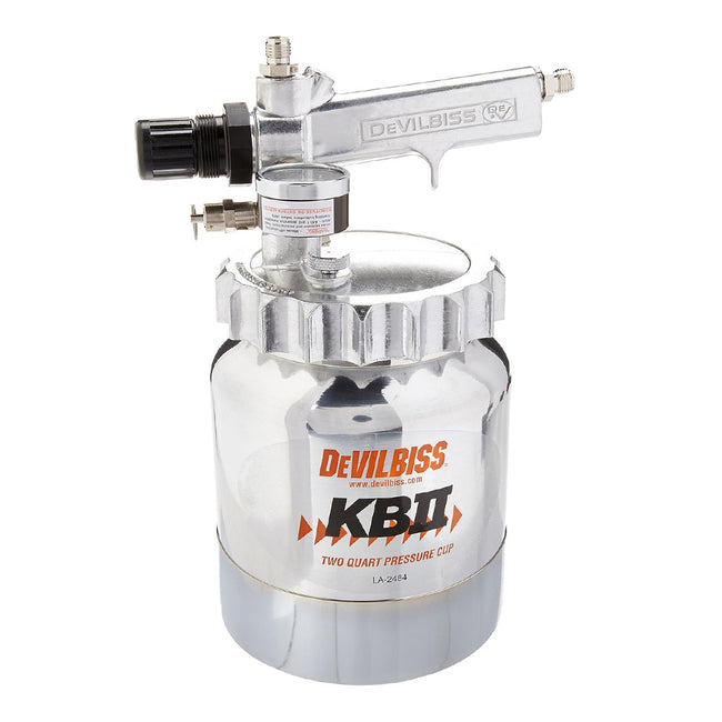 DEVILBISS KB-555 KBII 2.3 Litre Pressure Pot Feed Cup Professional 2L