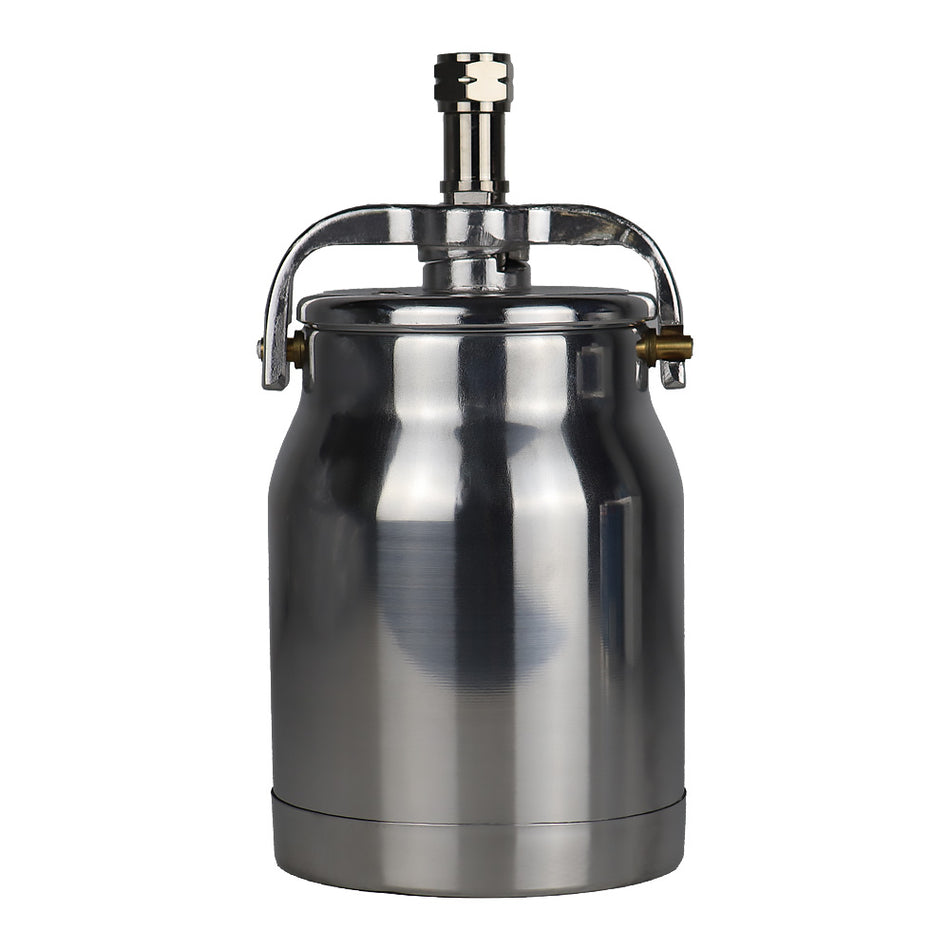 2SPRAY 1L Aluminium Suction Pot 3/8 Inch Paint Pressure Pot
