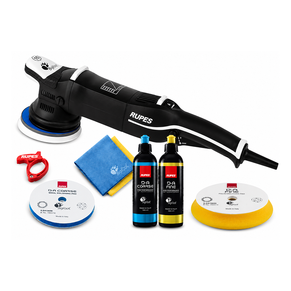 RUPES BigFoot Mark III 15mm Random Orbital Polisher Basic Kit