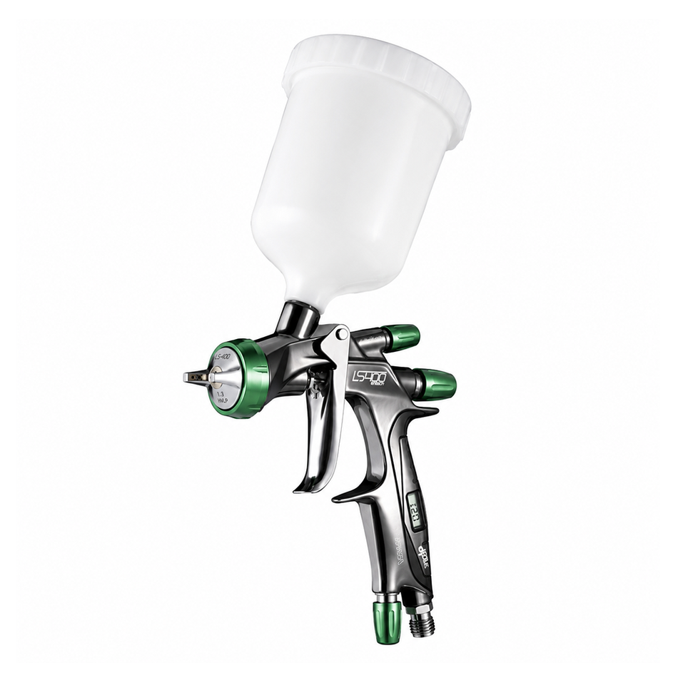 ANEST IWATA LS-400 Series 2 Digital Basecoat 1.3mm Spray Gun