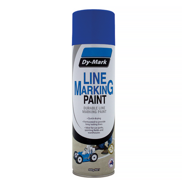 DY-MARK Heavy Duty Line Marking Spray Paint Blue 500g Aerosol