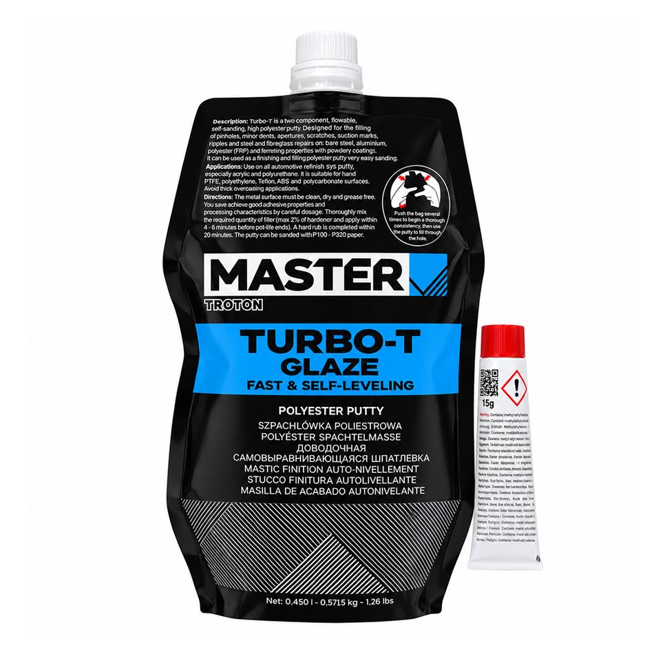 TROTON Master Turbo Glaze 450ml Automotive Finishing Putty