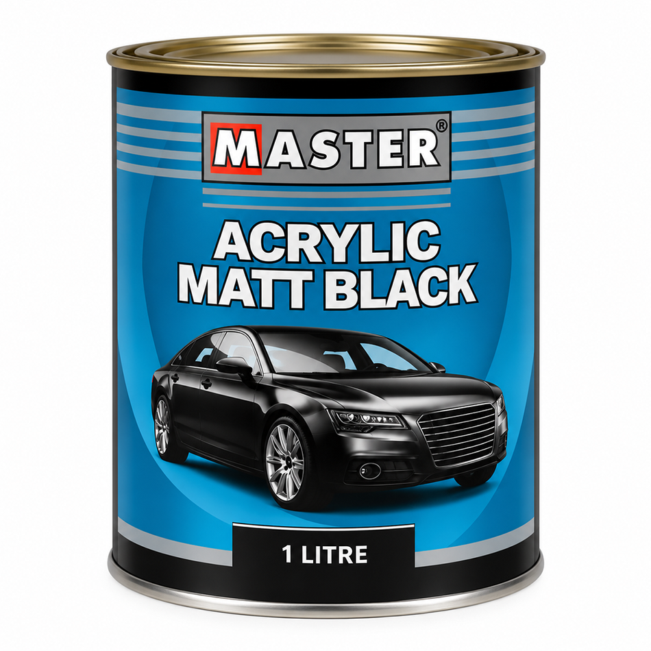 TROTON Master Acrylic Lacquer Matt Black 1L