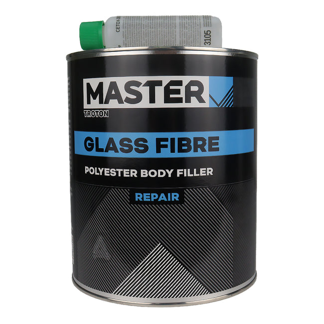 TROTON Master Glass Fibre Filler 3L Reinforced Polyester Car Body Repair