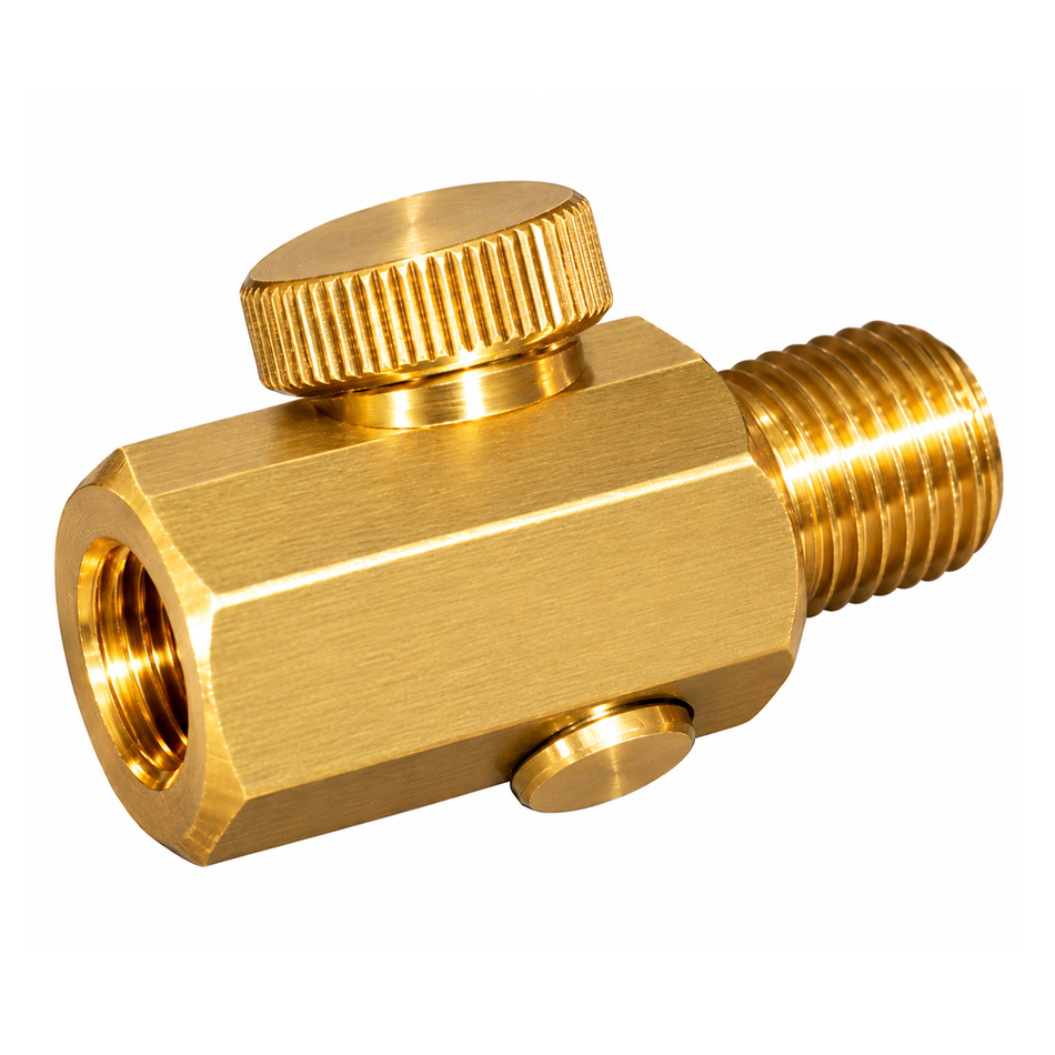 GPI Inline Brass Air Regulator for Spray Guns MBAR