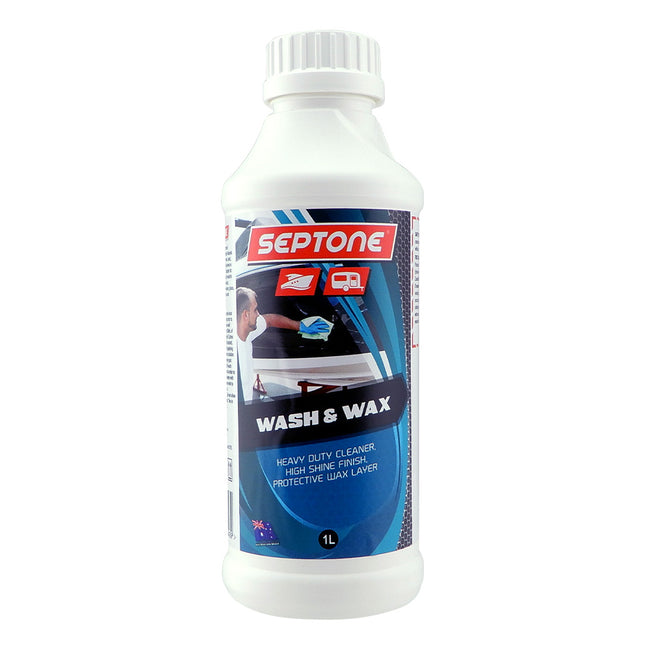 SEPTONE Boatcare Heavy Duty Marine Wash And Wax Cleaner 1L Concentrate