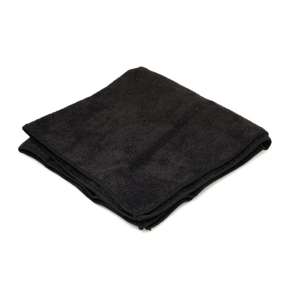 PUREWAX Black Microfibre Cloth 400mm x 400mm x 20 Pack Edgeless Towel