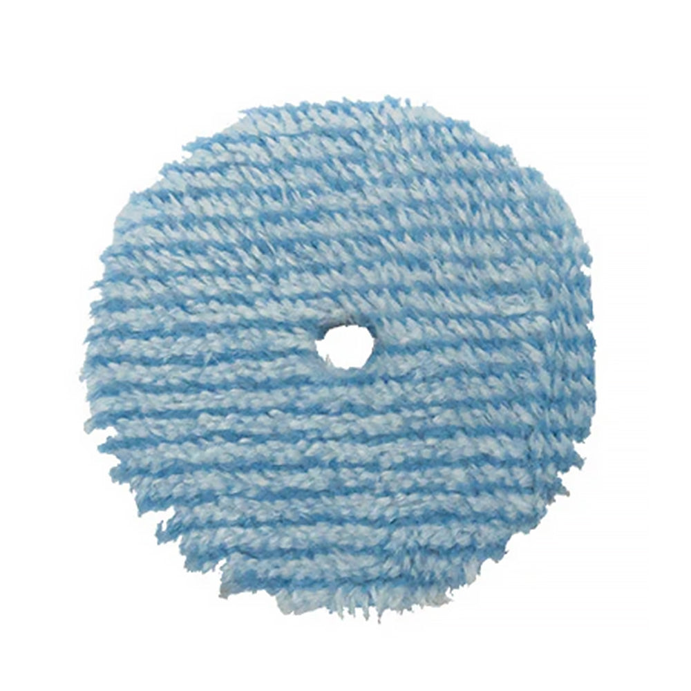 PUREWAX Blue & White Wool Heavy Cutting Pad 6.5" Hook & Loop DA Polishers
