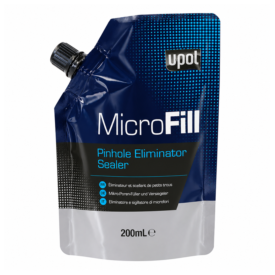 U-POL Microfill Fine Surface Filler 200ml Bag Automotive Body Repair