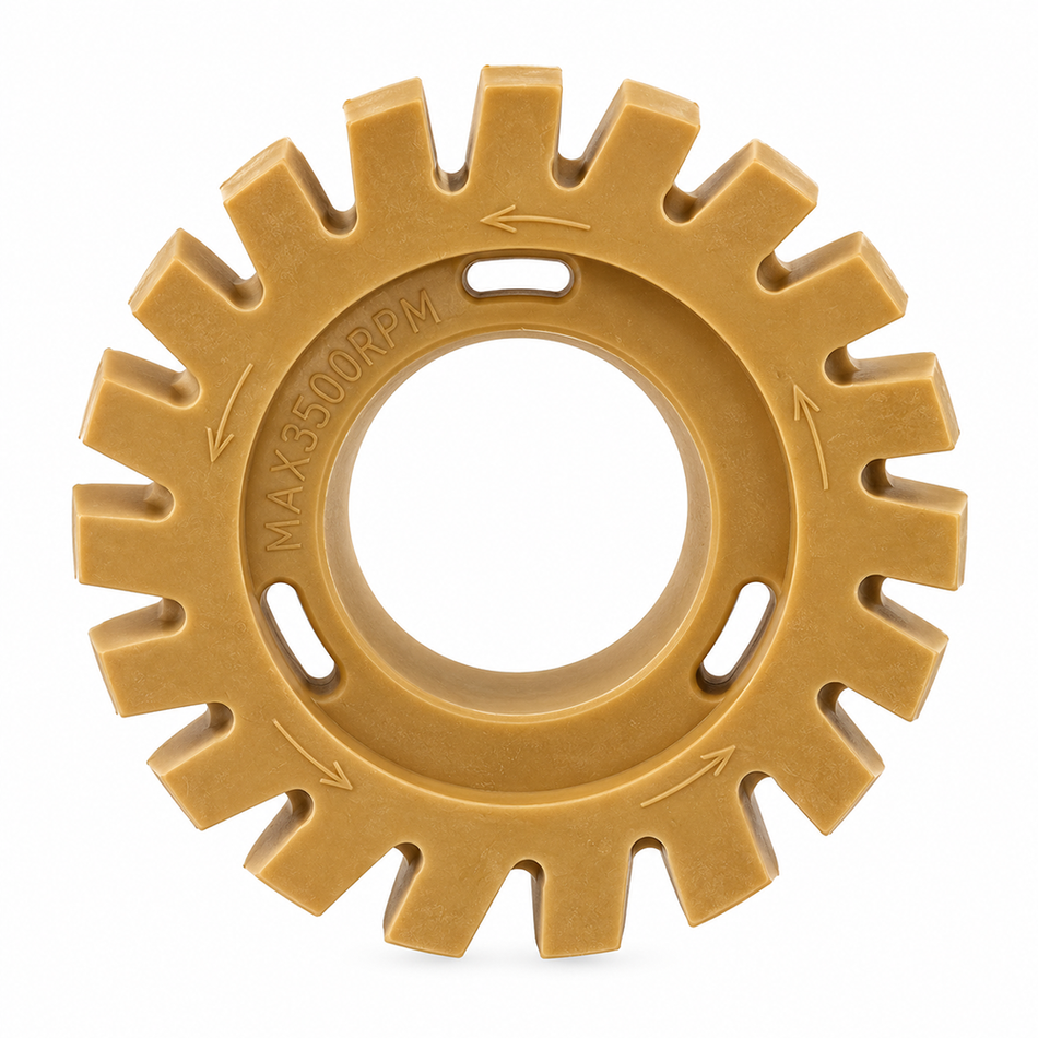 GRP Eraser Wheel for Decal, Stripe & Adhesive Removal 3 Pack