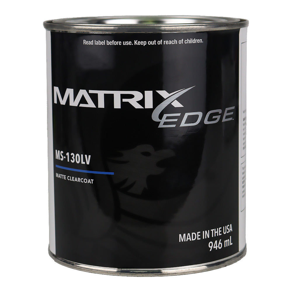 MATRIX EDGE MS-130LV Matt Clearcoat 946ml Automotive 2K Clear Finish