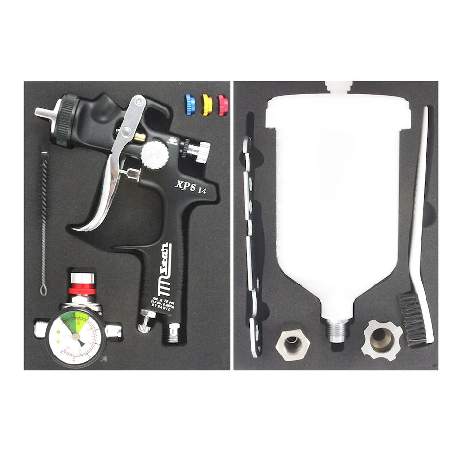 STAR Ultra HVLP Spray Paint Gun 1.4mm 600ml Cup & PPS Adapter