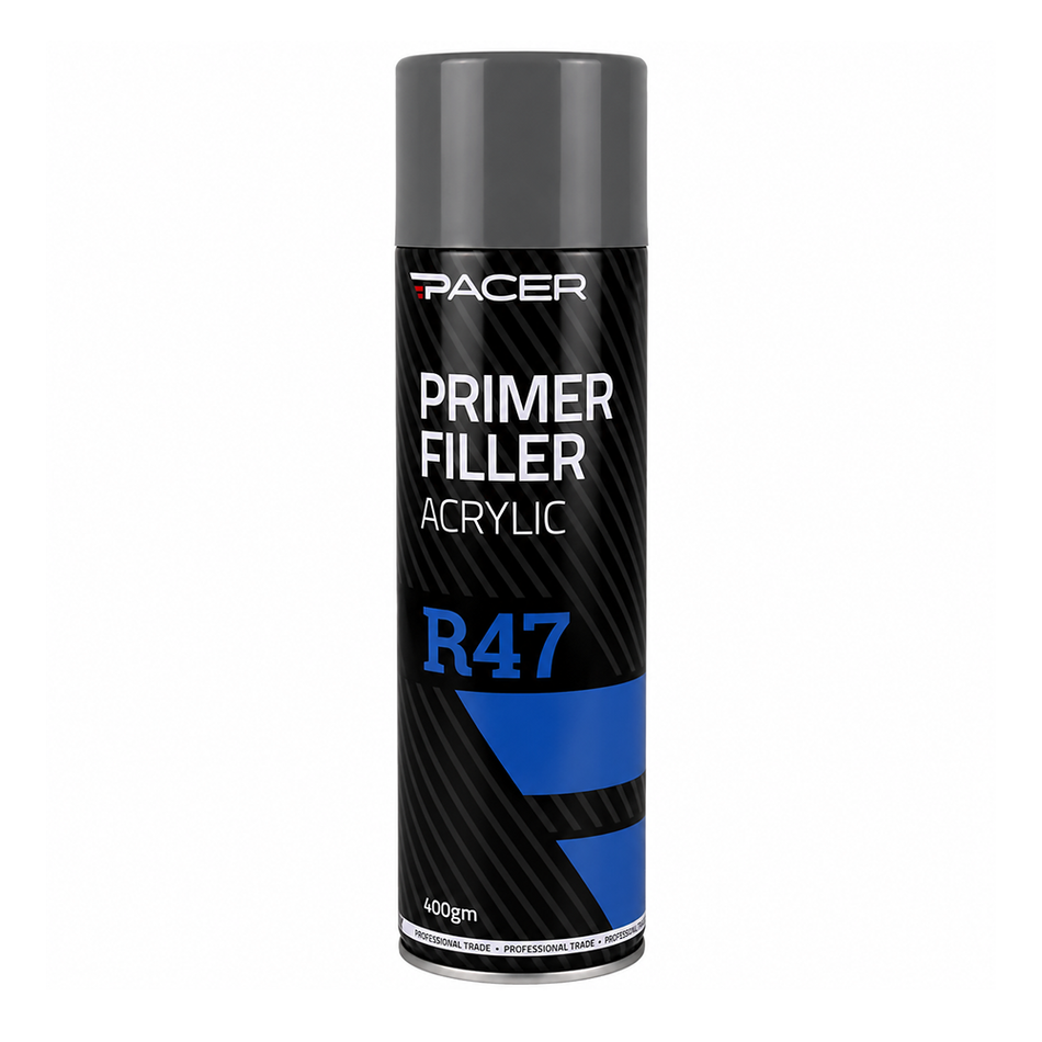 PACER R47 Primer Filler Acrylic 400gm High-Build Spray Primer Filler