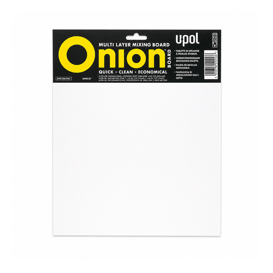 U-POL Onion Board Multi-Layer Mixing Palette 100 Sheets