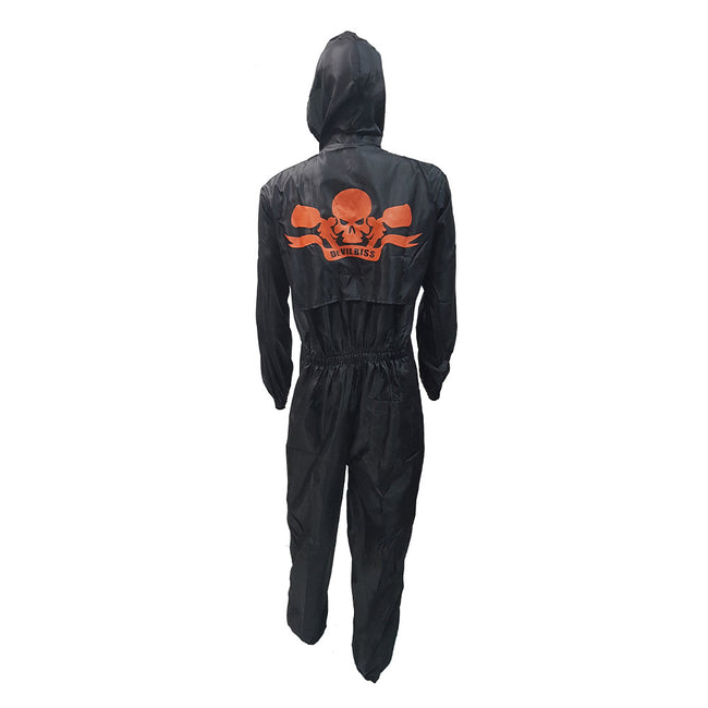 DEVILBISS Black Reusable Coveralls Spray Painting Overalls Automotive Suit