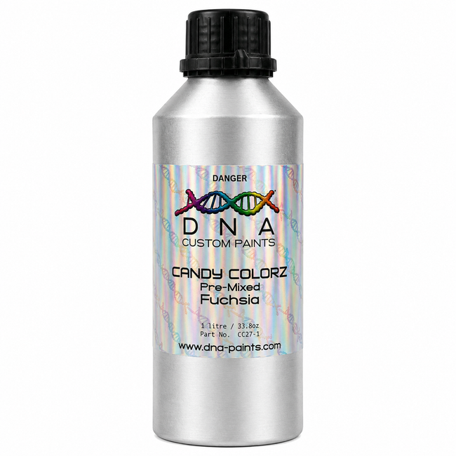 DNA Pre-Mix Candy Fuchsia 1L Automotive Candy Paint