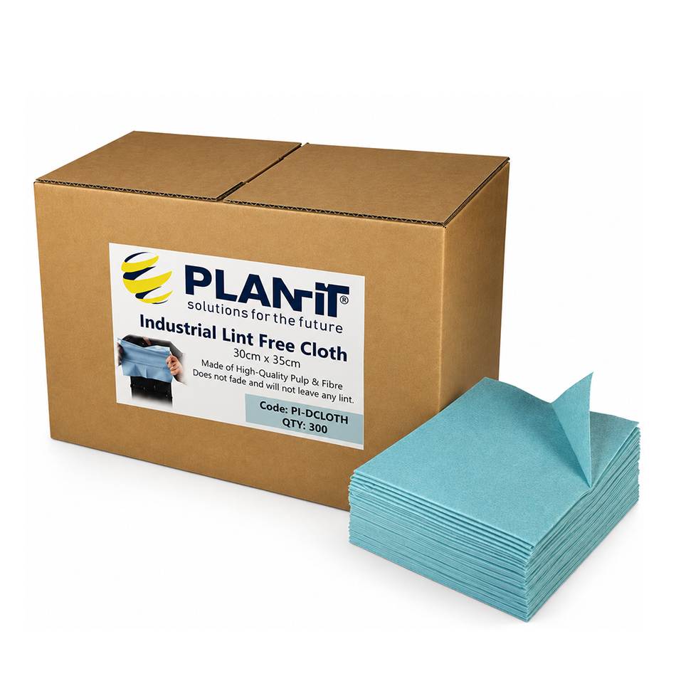 PLANIT Industrial Lint Free Cloths 300 Pack