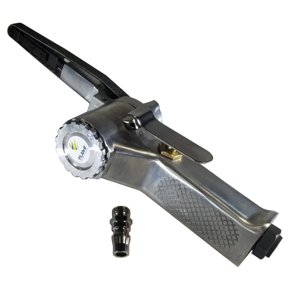 PLANIT Pneumatic Air 10mm Hand Held Portable Belt Sander
